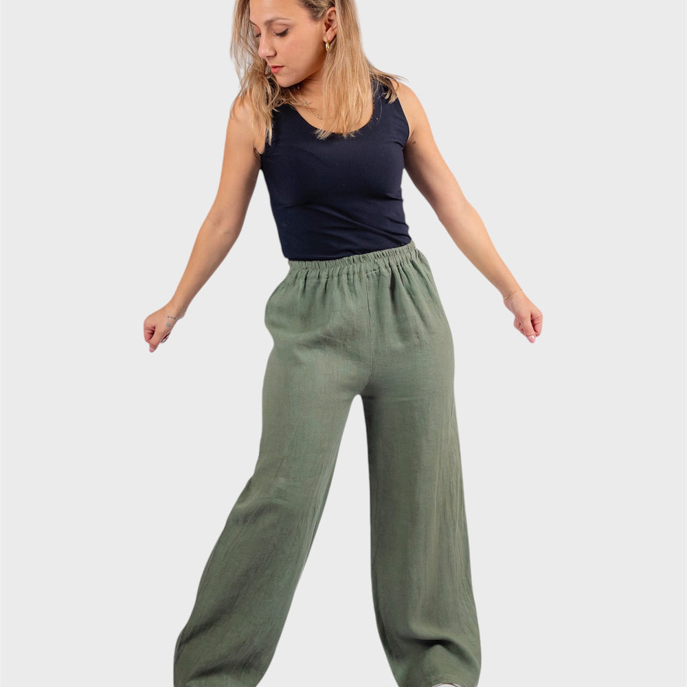 PANTALON LINO ELASTICO