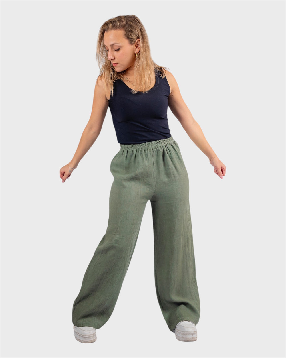 PANTALON LINO ELASTICO