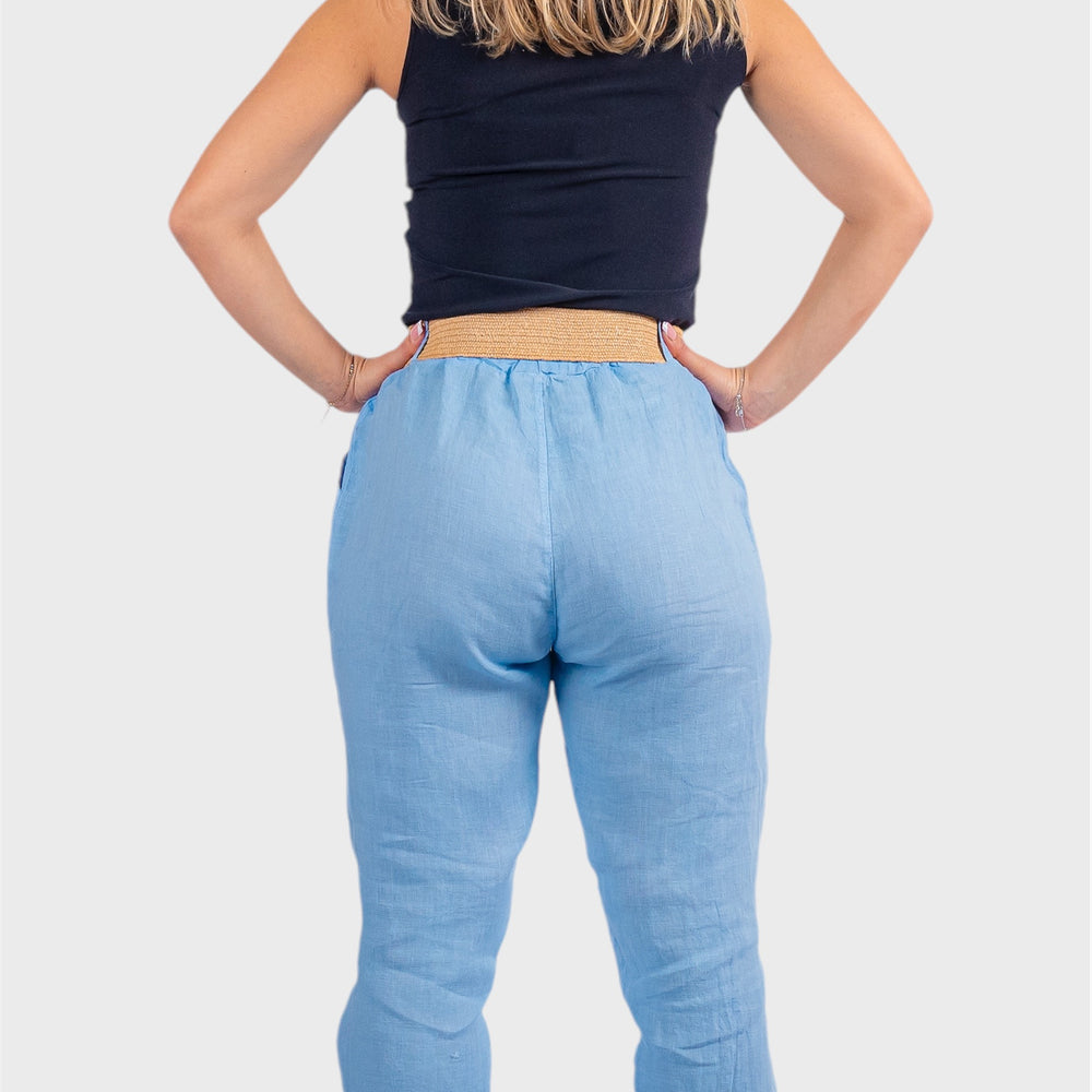 PANTALON LINO CINTURON