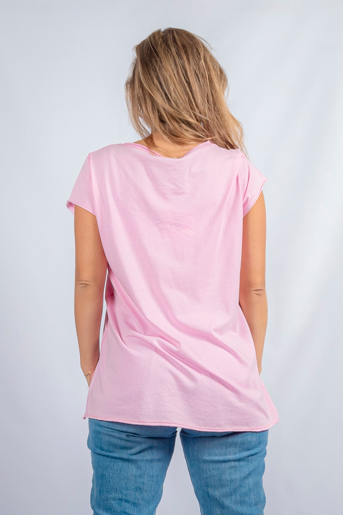 POLERA ESTAMPADA FLOR