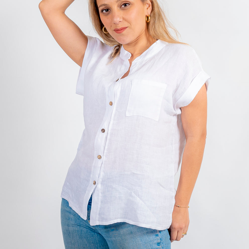 
                      
                        BLUSA LINO CUELLO MAO
                      
                    