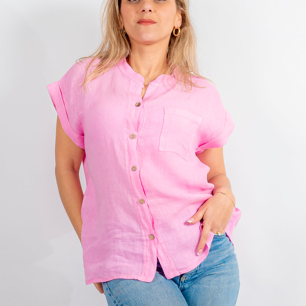 
                      
                        BLUSA LINO CUELLO MAO
                      
                    