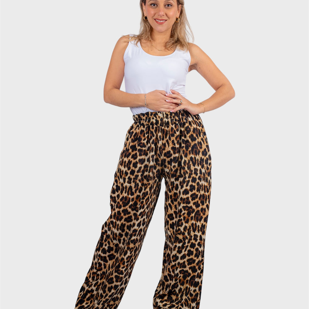 PANTALON VISCOSA ANIMAL