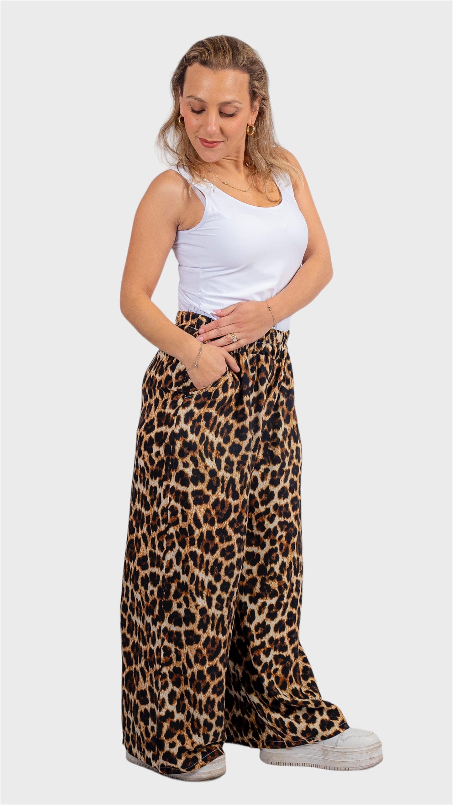 PANTALON VISCOSA ANIMAL