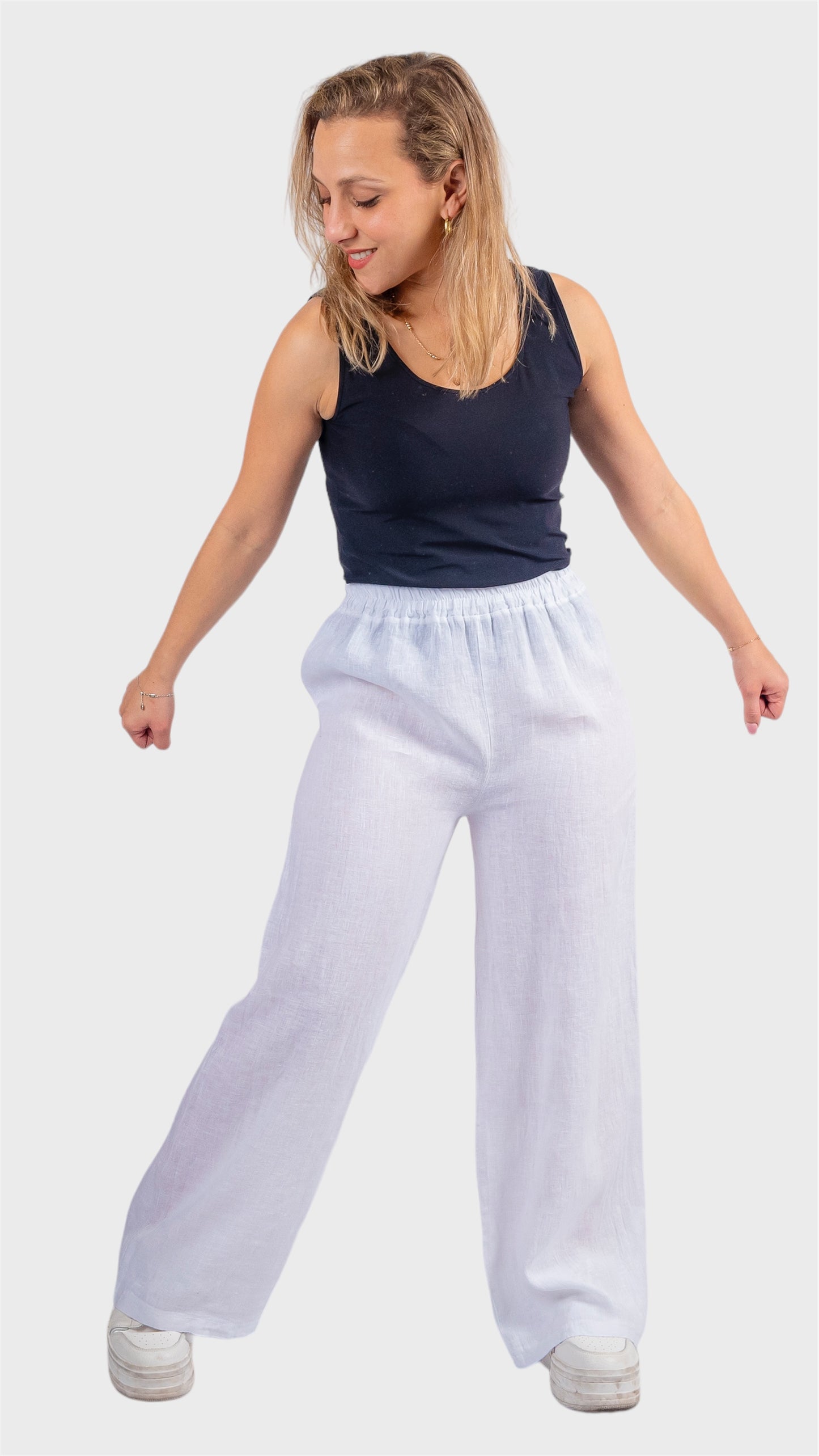 PANTALON LINO ELASTICO