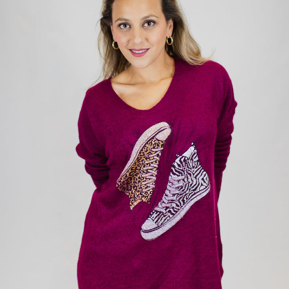 SWEATER ZAPATILLAS