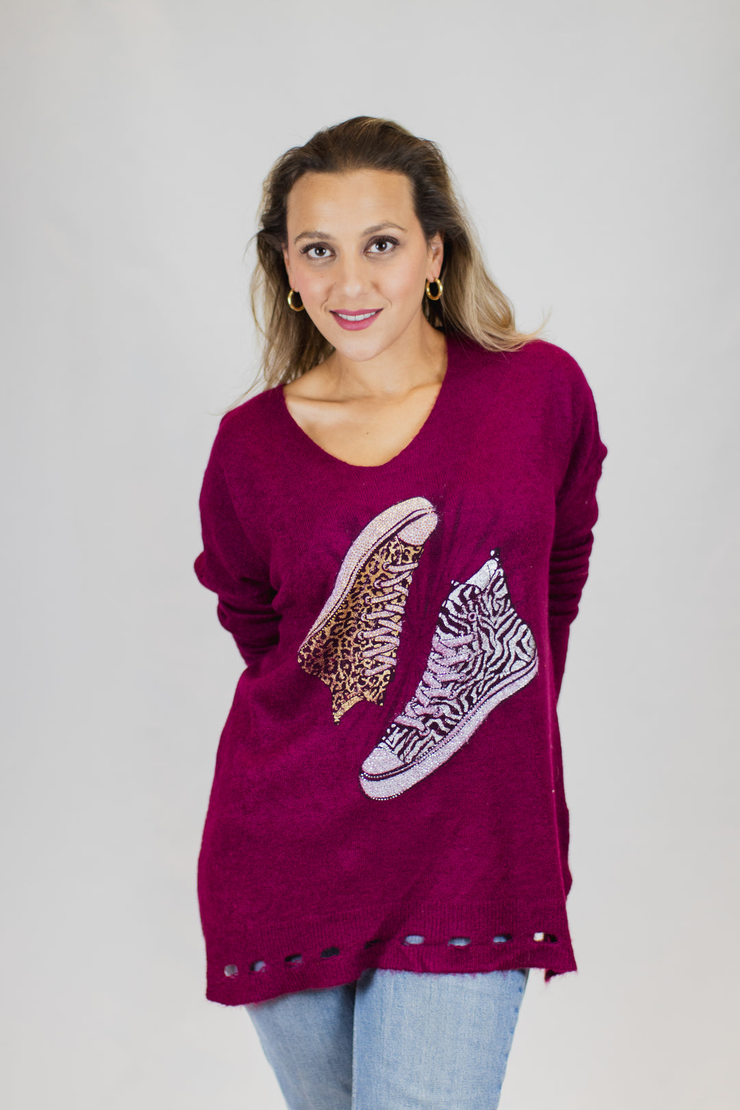 SWEATER ZAPATILLAS